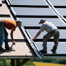 Intégration harmonieuse des tuiles photovoltaïques dans les quartiers historiques Tavel